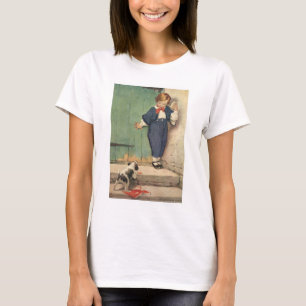 Boy with Puppy Dog T-Shirt