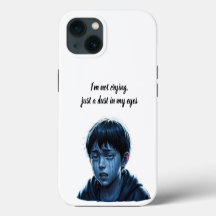 Boy with tears Iphone case