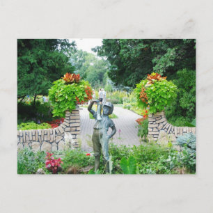 Boy with the Boot Postcard