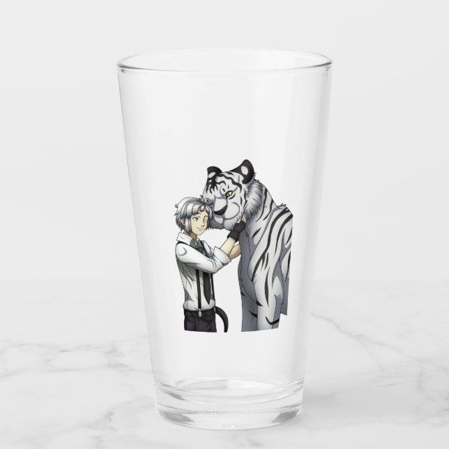 Boy with White Tiger Glass (Front)
