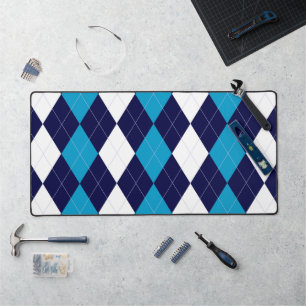 BoyBand Argyle Desk Mat