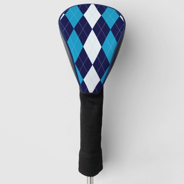 BoyBand Argyle Golf Head Cover (Front)