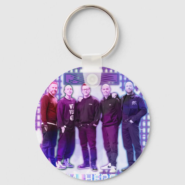 boyband five  key ring (Front)