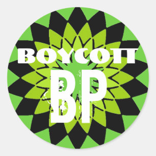 BOYCOTT BP - 6 sticker pack