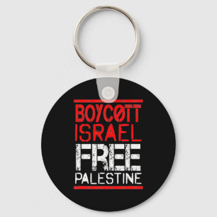 Boycott Israel Palestine Gaza War Awareness Key Ring