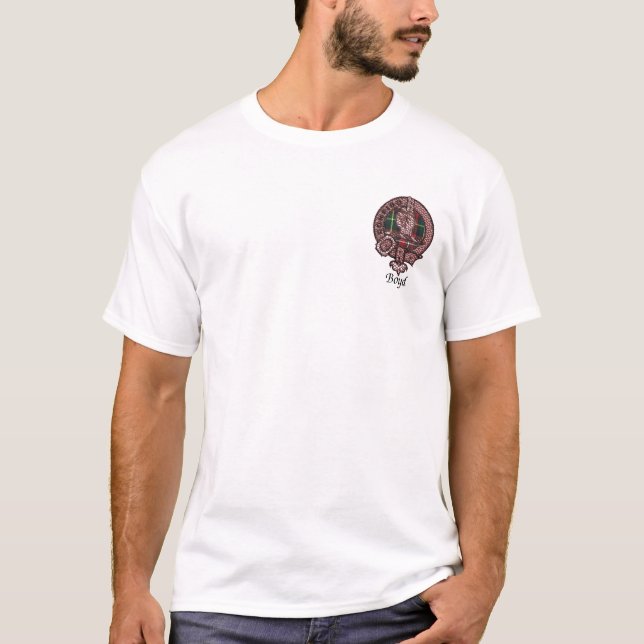 Boyd Clan Crest T-Shirt (Front)