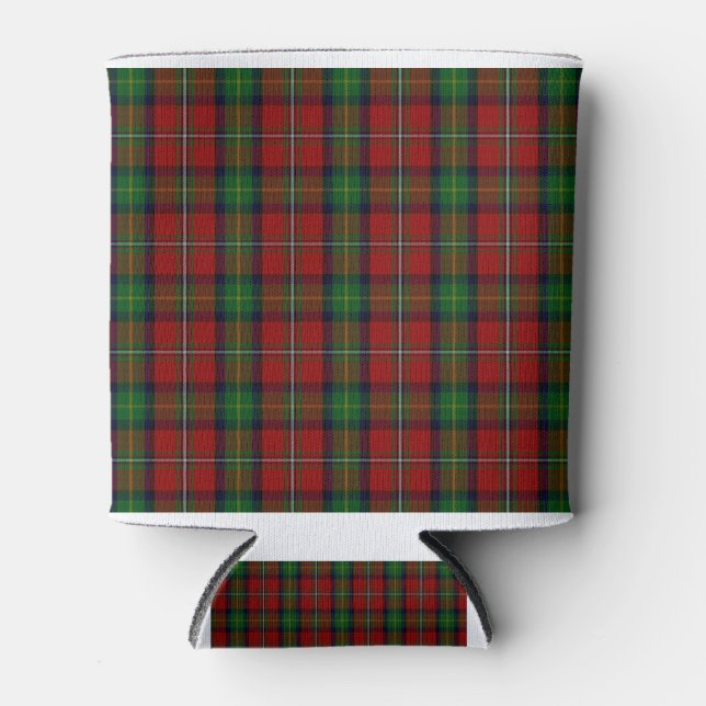 Boyd Clan Family Scottish Tartan Can Cooler (Front)
