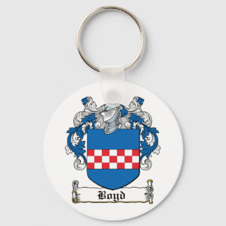 Boyd Family Crest Key Ring