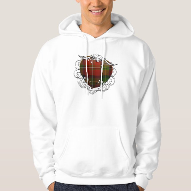 Boyd Tartan Heart Hoodie (Front)