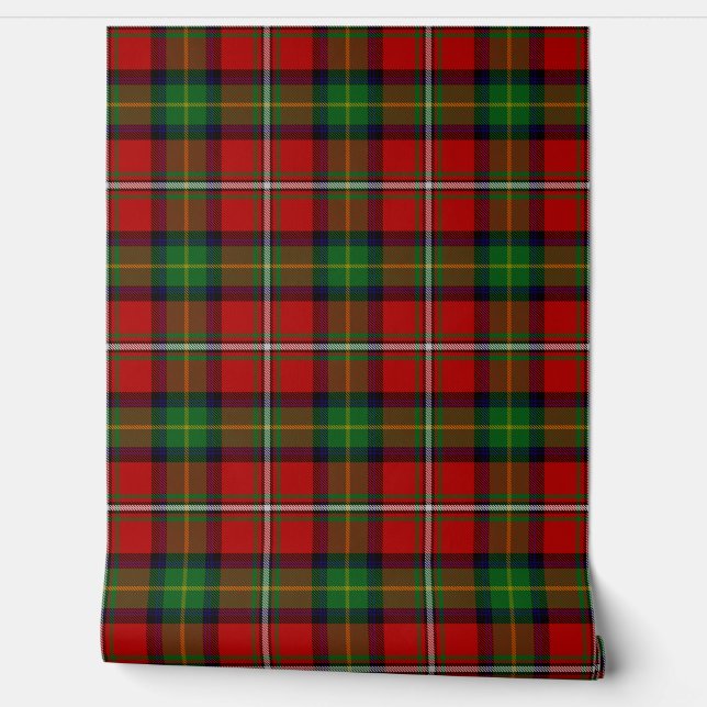 Boyd Tartan Plaid Scottish Clan Wallpaper (Unrolling)