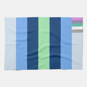 Boyflux alternate pride flag tea towel