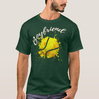 Boyfriend Baseball Colourful T-Shirt