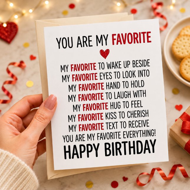 boyfriend birthday card romantic quote (Creator Uploaded)