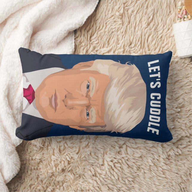 BOYFRIEND CUDDLE PILLOW -DONALD TRUMP (Blanket)