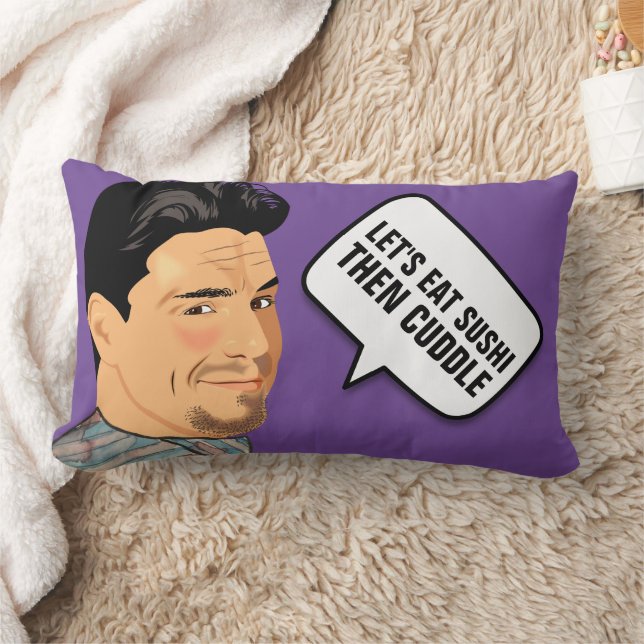 BOYFRIEND CUDDLE PILLOWS SUSHI "MR.PERFECT" (Blanket)