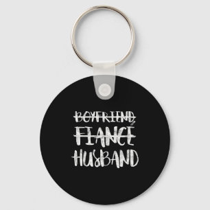 Boyfriend Fiance Husband Married Wedding Key Ring