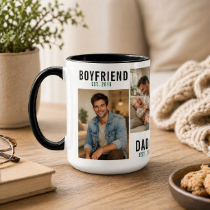 Boyfriend Husband Dad Mug Personalised Father’s