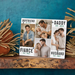 Boyfriend Husband Dad Mug Personalized Father’s Plaque