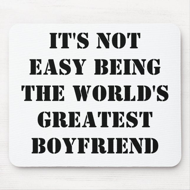 Boyfriend Mouse Pad (Front)