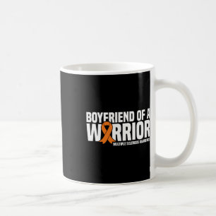 Boyfriend Of A Warrior Ms Multiple Sclerosis Aware Coffee Mug