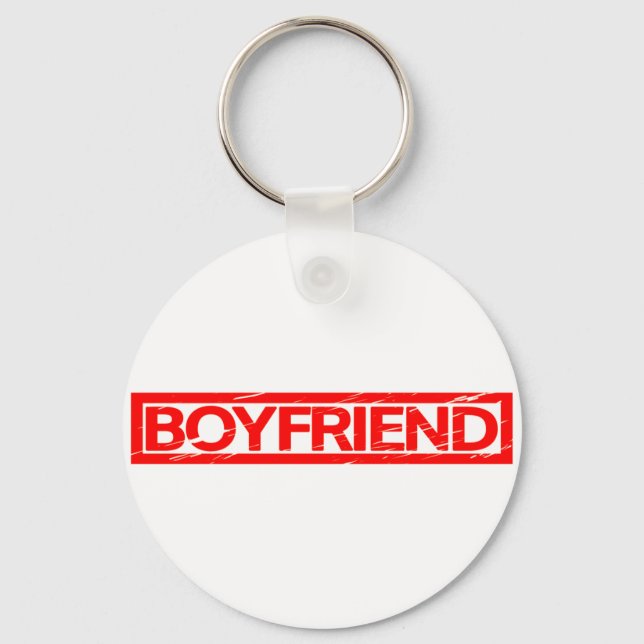 Boyfriend Stamp Key Ring (Front)