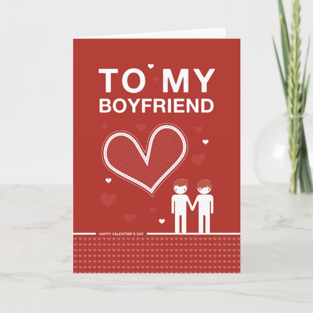 Boyfriend Valentine's Day Card (Front)