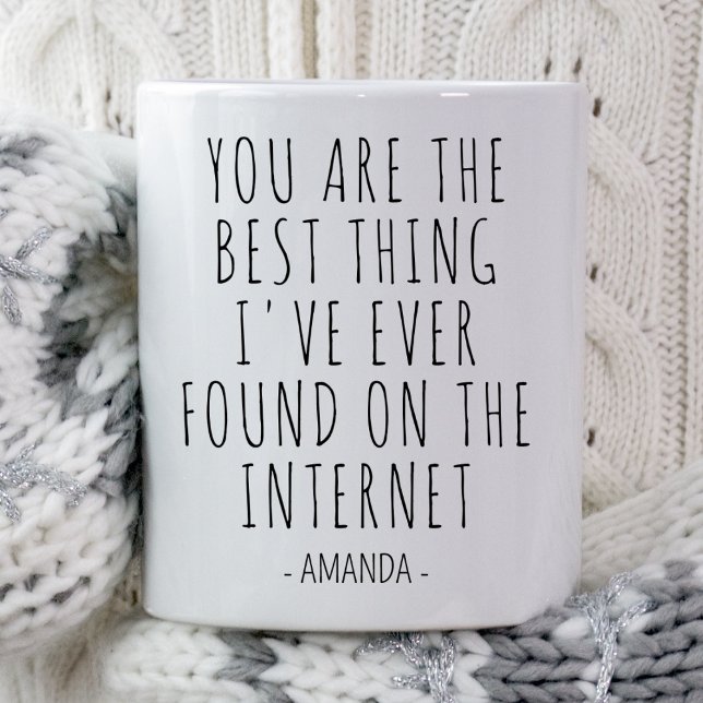 Boyfriend Valentines Day Gift For Him Wife Husband Coffee Mug (Creator Uploaded)