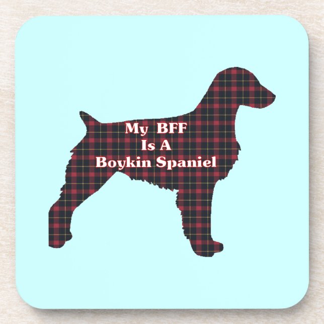 Boykin Spaniel BFF Coaster (Front)