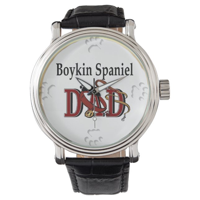 Boykin Spaniel Dad Watch (Front)