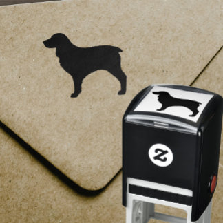Boykin Spaniel Dog Breed Silhouette Self-inking Stamp