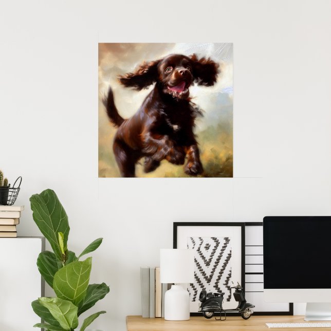 Boykin Spaniel Dog  Poster (Home Office)