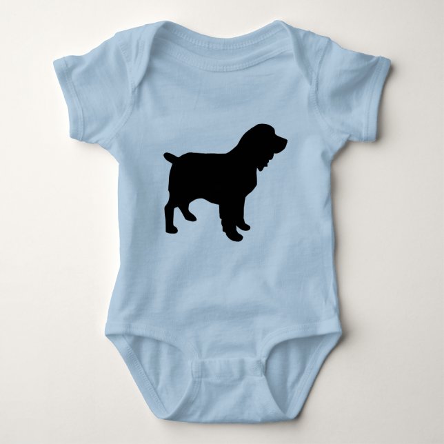 Boykin Spaniel Gear Baby Bodysuit (Front)