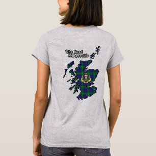 Boyle Clan Badge and Tartan Women's T-Shirt