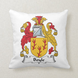 Boyle Family Crest Cushion
