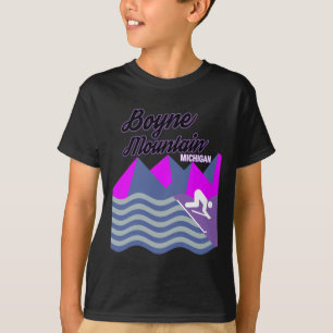 Boyne Mountain Michigan Usa Ski Resort Snowboardin T-Shirt