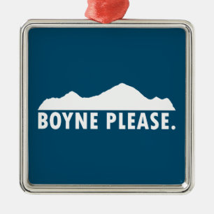 Boyne Please Metal Tree Decoration