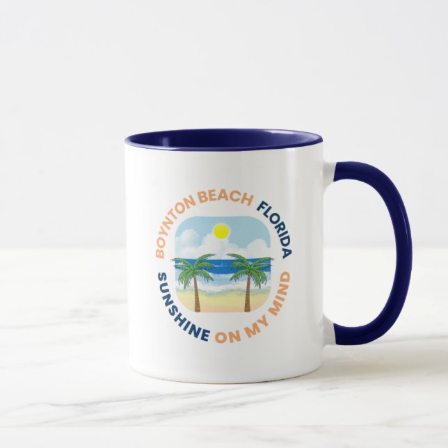 Boynton Beach Florida Coffee Mug (Right)