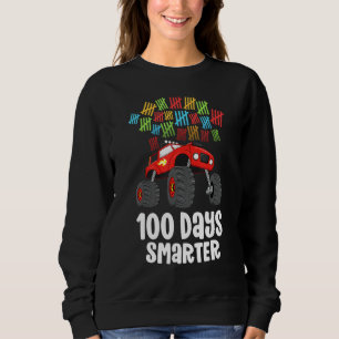 Boys 100th Day Of School Shirt Monster Truck 100 S