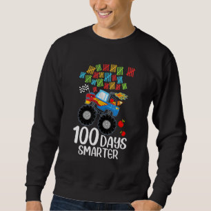 Boys 100th Day Of School Shirt Monster Truck 100 S