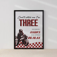 Boys 3rd Motocross Dirt Bike Birthday