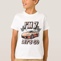Boys 6th Birthday Race Car Outfit – Let’s Ride car