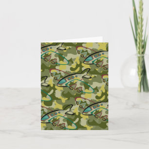 Boys Aeroplane Note Card