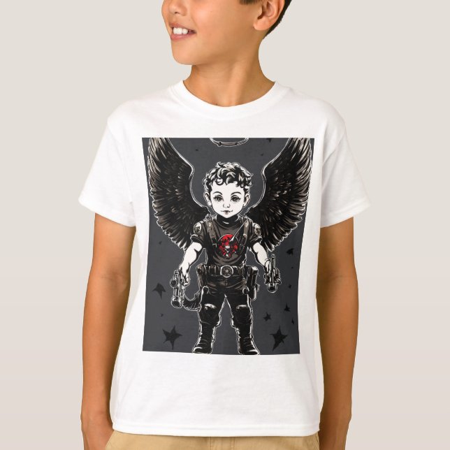 boys angle T-Shirt (Front)