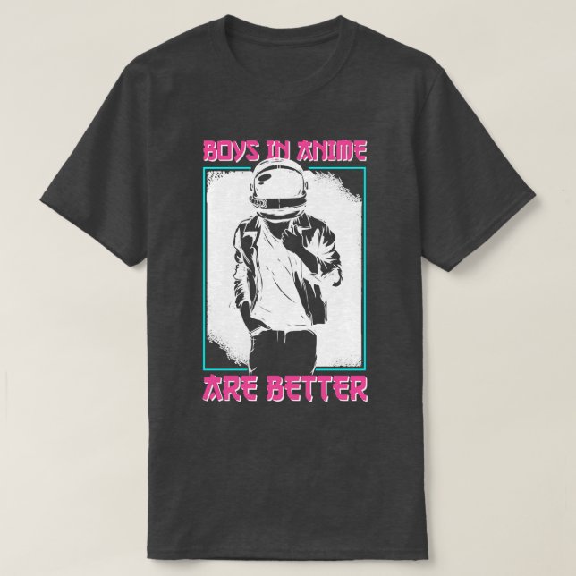 Boys Art QuoteCosplay Otaku Gift T-Shirt (Design Front)