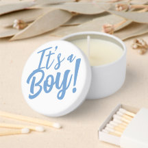 Boys Baby Shower Blue