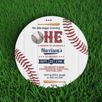 Boys Baseball 1st Birthday