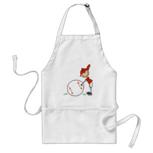 Boys Baseball Customise Tshirts and Gifts Standard Apron