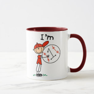 Boy's Baseball I'm 1 Mug