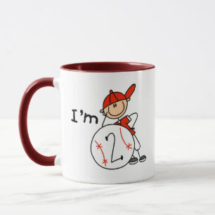 Boy's Baseball I'm 2 Mug