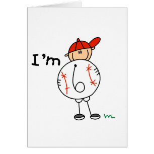 Boy's Baseball I'm 6 Tshirts and Gifts